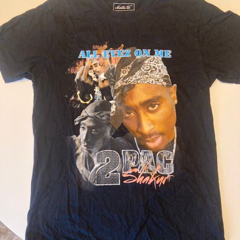 Tupac t-skjorte