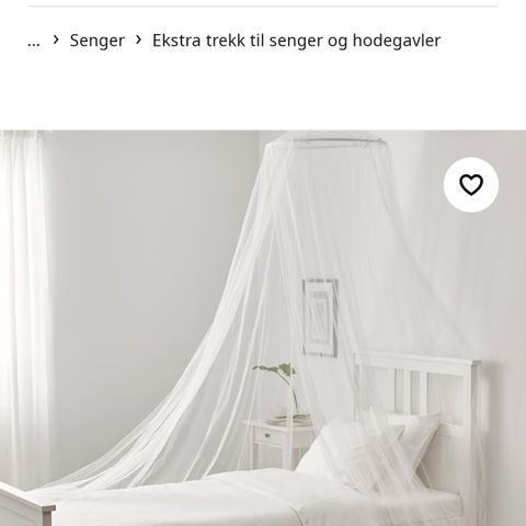 Sengehimmel bryne fra ikea