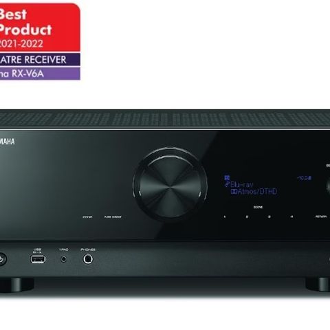 Yamaha RX V6A Receiver (Best i test 2022, med garranti)