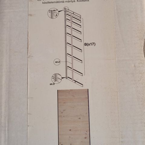 Habo skyvedør Easy furu sort 1000 mm
skyvedør (må hentes)