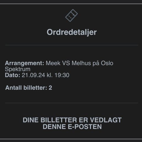 Meek VS Melhus på Oslo Spektrum