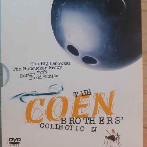 The Coen Brothers Collection DVD - 4 filmer (Stort utvalg film og bøker)