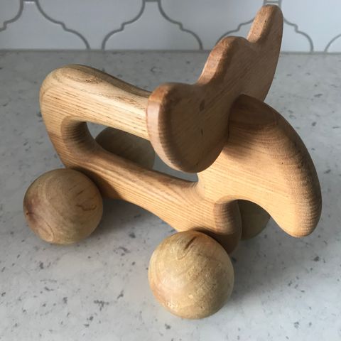 Wooden Moose Massage Roller