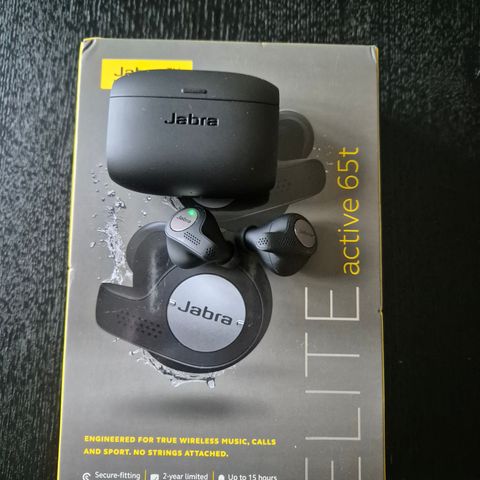 Jabra Elite Active 65t ørepropper - pent brukt