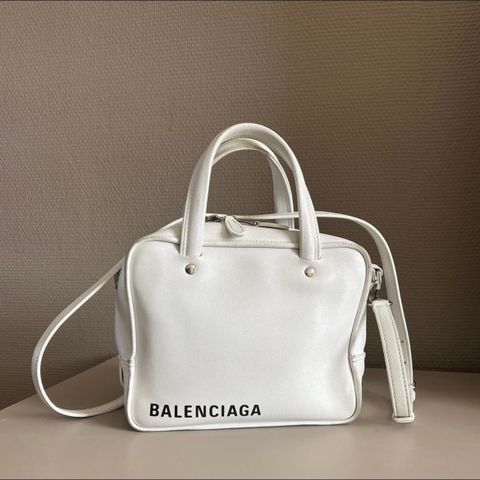 Balenciaga Shiny Day Calfskin XS Triangle Square