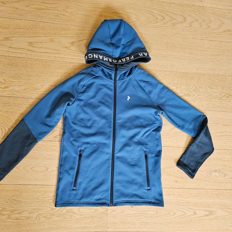 Peak Performance jr Rider Zip Hood, str 170