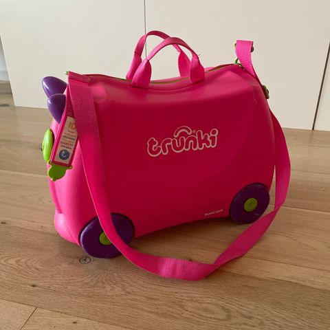 Trunki Trixi rosa barne koffert