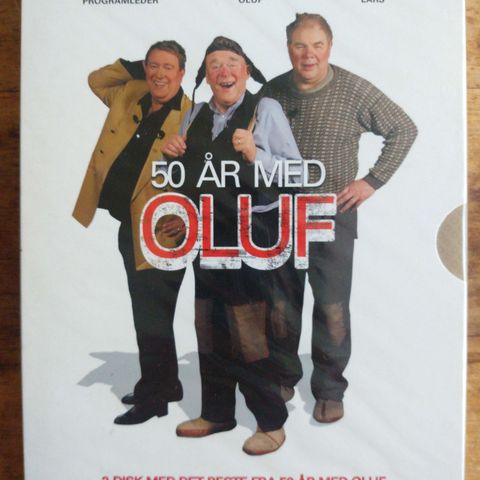50 år med Oluf - DVD (uåpnet)