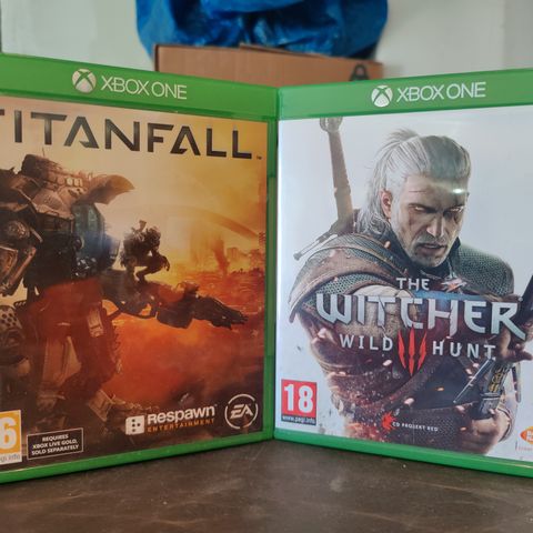 2 spill til Xbox One (Titanfall og Witcher 3: Wild Hunt)