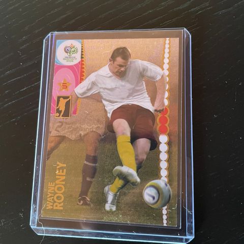 Rooney Vm 2006 Panini fotballkort