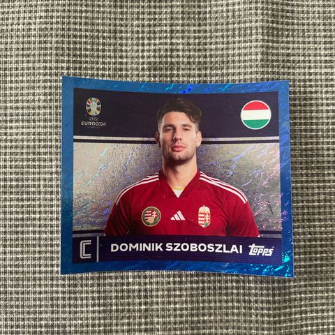 UEFA Euro 2024 Sticker HUN 2 - Dominik Szoboszlai - Captain - BLUE