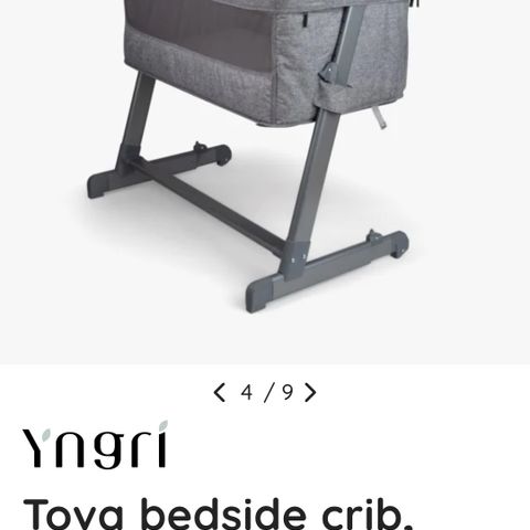 Yngri bedside crib