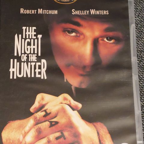 The night of the hunter (Norsk tekst) DVD