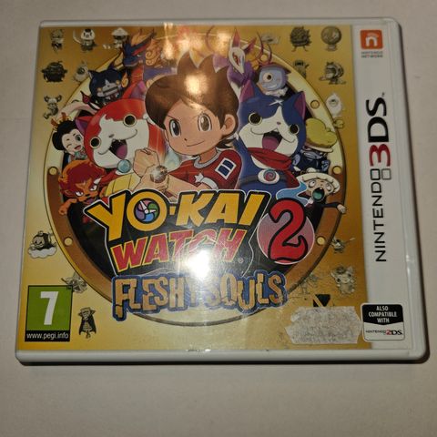 Yo-Kai Watch Fleshy Souls. Nintendo 3DS