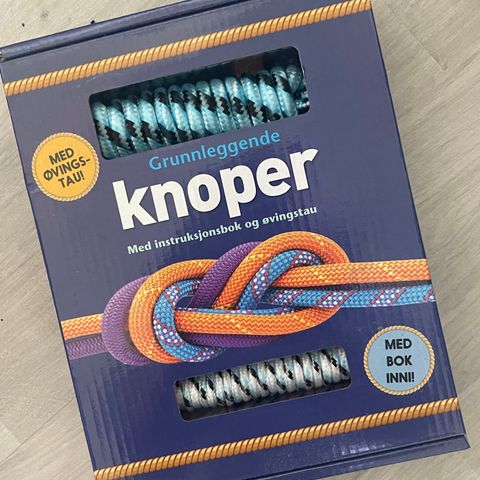 Knoper - bok og øvningstau