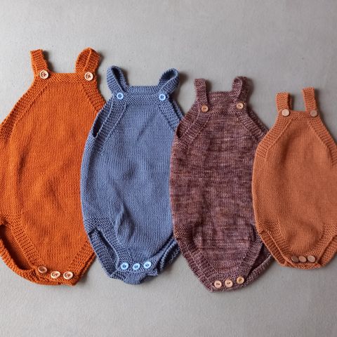 New handmade knit rompers