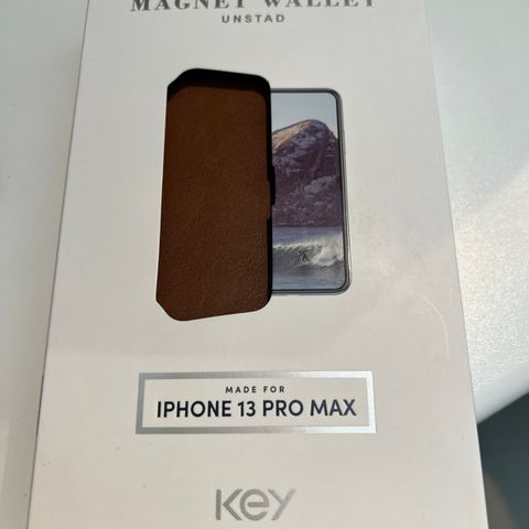 Iphone 13 Pro Max Unstad Magnet Wallet Gold Brown