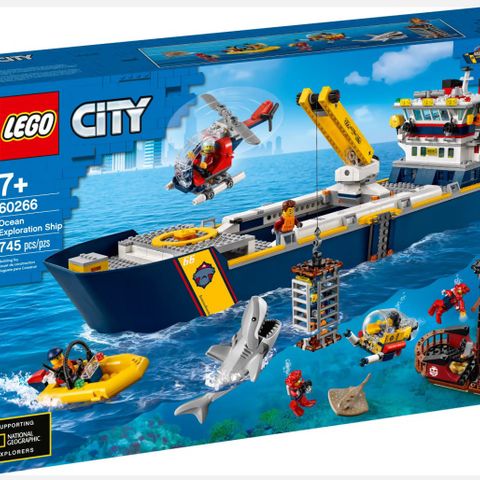 LEGO City forskningsskipet 60266