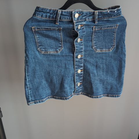 Denim skjørt