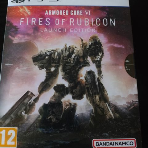 Armored core vi fires of Rubicon launch edition ps5