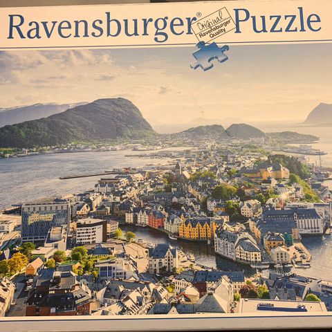 Ravensburger puslespill 1000 brikker -Ålesund