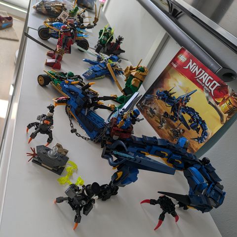 Stor LEGO Ninjago samling