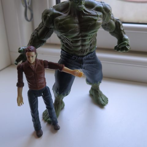 Hulken/ Bruce banner figur