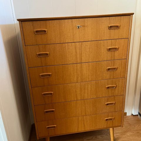 Teak kommode fra 60-tallet