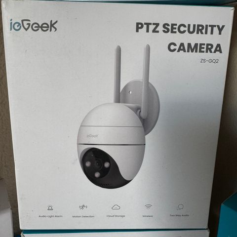 ieGeek 2K PTZ Security Kamera utendørs, 360, ny