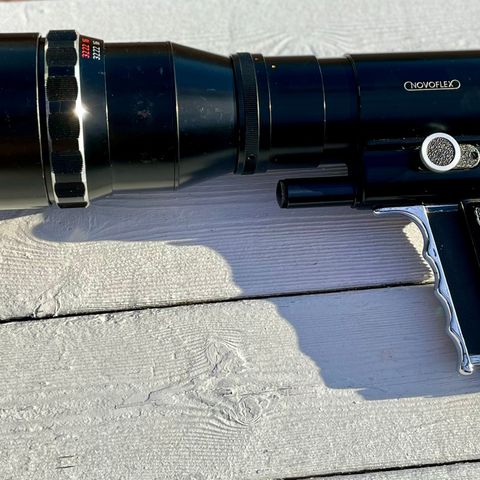 Novoflex Noflexar 400mm f5.6 Fast Aperture Long Range Telephoto + hood + case