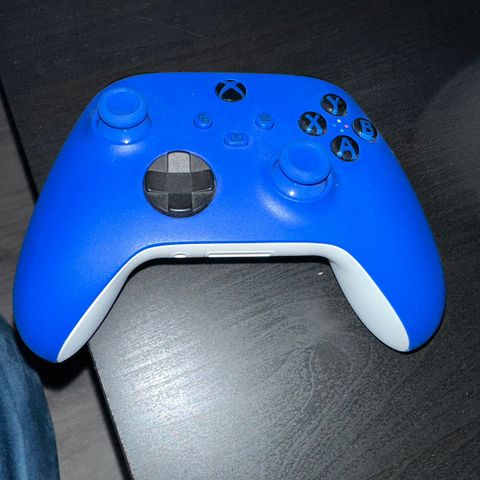 Xbox x kontroll (blå)