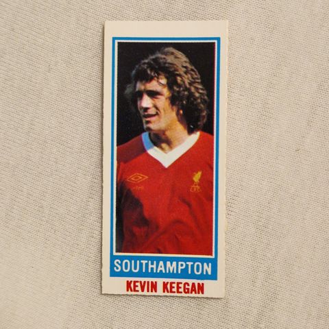 Kevin Keegan Topps 1980 Fotballkort