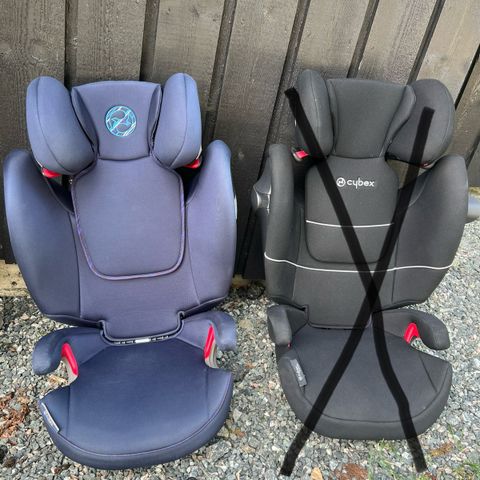 1 stk barneseter fra Cybex (BLÅ), 500 kr pr stk