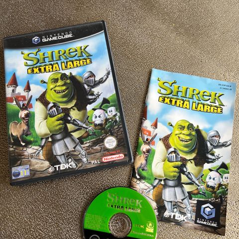 Shrek Extra Large - Nintendo Gamecube (PAL)