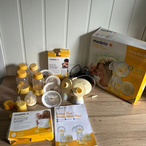 Medela Swing Maxi Flex med utstyr