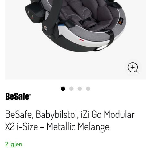 Besafe babybilstol Izi Go Modular X2