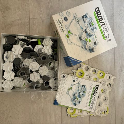 Gravitrax starter-set + noen ekstra deler