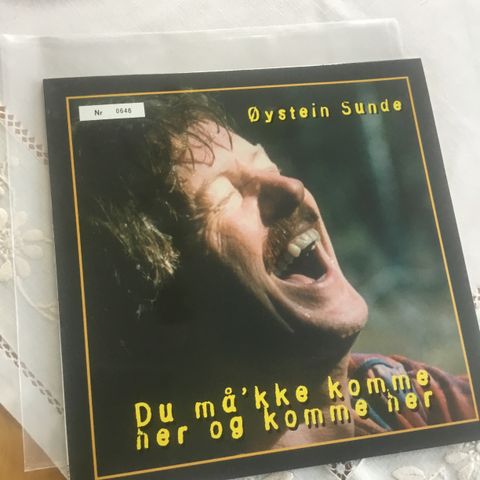 VINYL - LP Øystein Sunde - Du må’kke komme her
