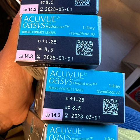 Kontaktlinser ACUVUE oasys