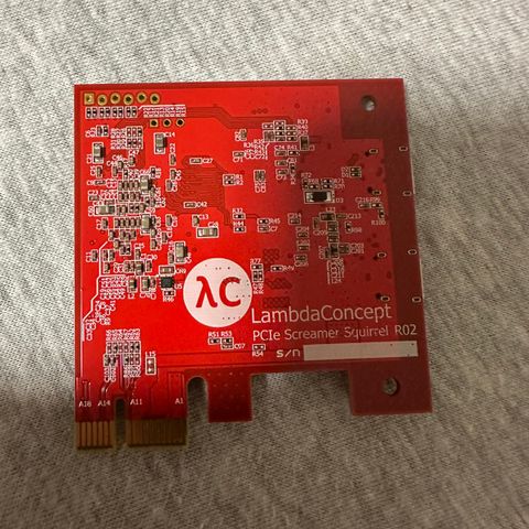 LambdaConcept PCI-E Screamer Squirrel (1/1 Custom Firmware) DMA