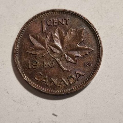 1 cent 1946 Canada