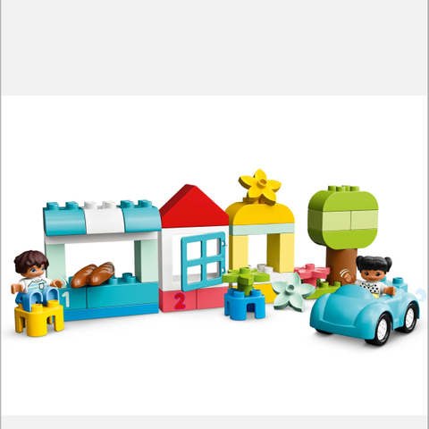 Lego duplo -  klosser sett for å bruke kreativitet