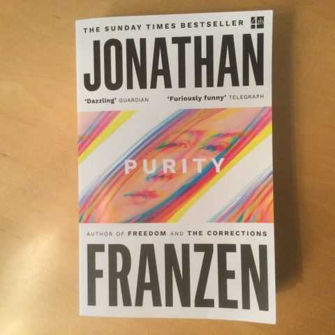 Jonathan Franzen. Purity. Som ny! På Engelsk.