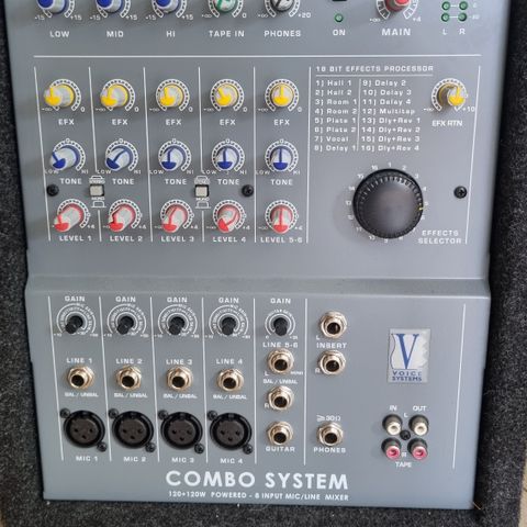 Voice systems - Combo system