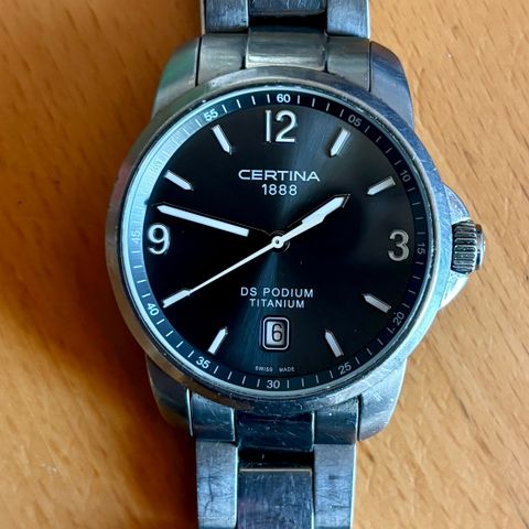 Certina DS Podium Titanium herreklokke