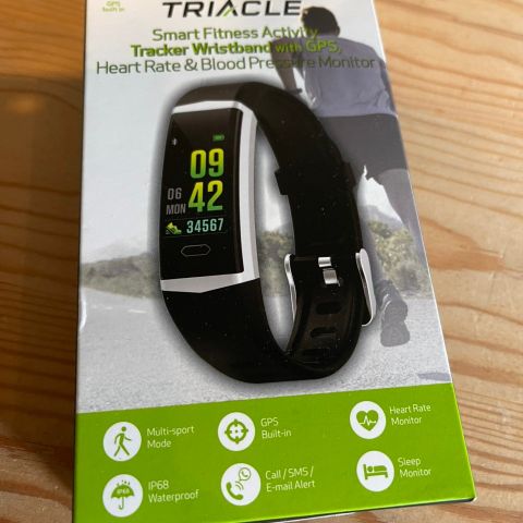 Triacle armbånd med GPS-Pulsklokke