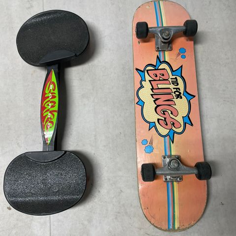 skateboard snakeboard