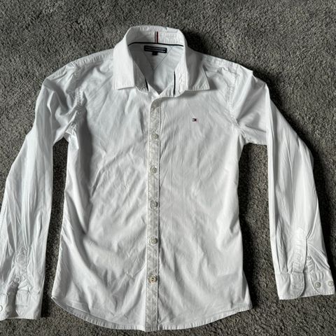 Tommy Hilfiger hvit skjorte