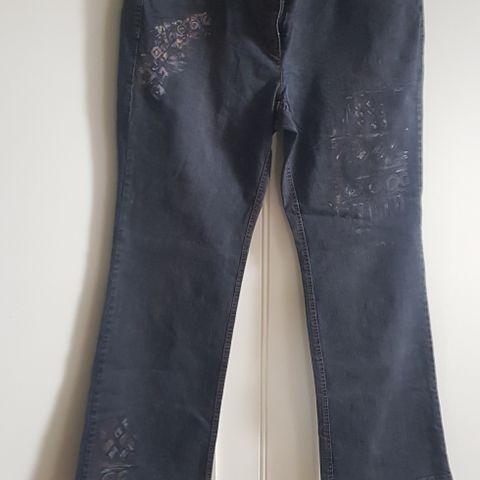 Mørke jeans fra ZERRES JEANS str 46