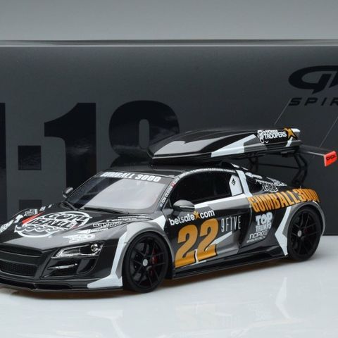 Audi R8 Body Kit Black - Gumball  3000 (2012) - GT-Spirit Limited Edition - 1:18